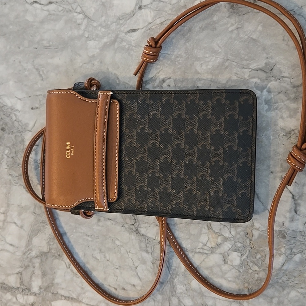 CELINE Phone Case Triomphe